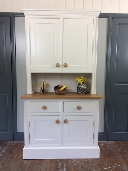 small kitchen dresser with top cupboard