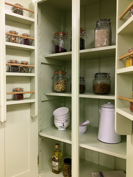freestanding larder cupboard storage cupboard shelves