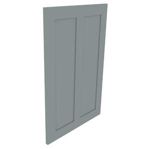 shaker in-frame base cabinet panelled end panel